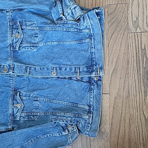 Vintage denim Japenese Chin dog button down jacket w size L - Picture 5 of 11